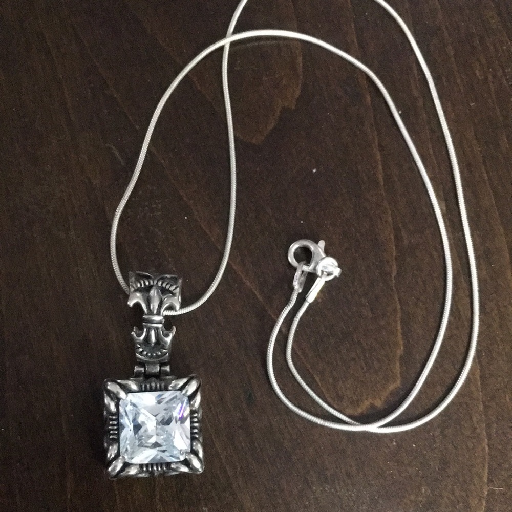 SILPADA Uptown Cubic Zirconia Necklace - Picture 3 of 14